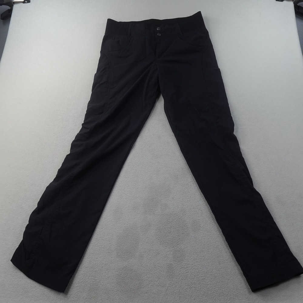 Title Nine Clamber 2.0 Pants Womens 10 Black Hiking Stretch UPF 50 230994